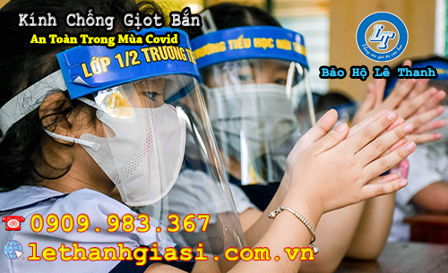 kính chống giọt bắn chống bụi, chống vi khuẩn tuyệt đối mặt nạ