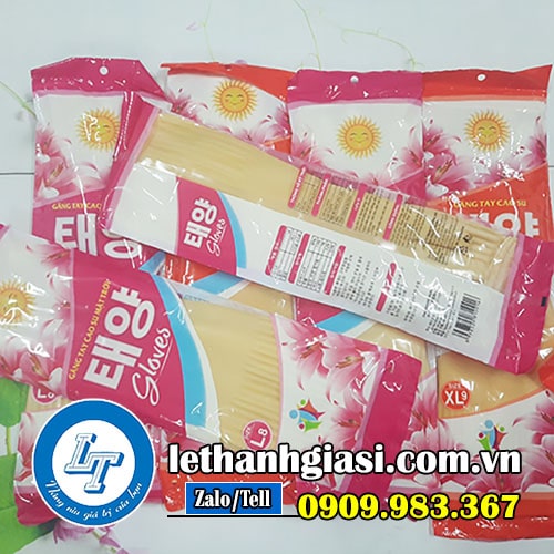 găng tay cao su mặt trời viền vân chống trơn tuột găng tay cao su mặt trời viền vân chống trơn tuột