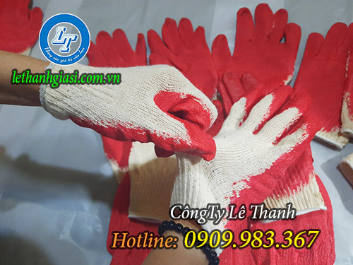 Mua găng tay len nhúng nhựa giá theo từng trọng lượng. màu sắc găng tay nhúng nhựa