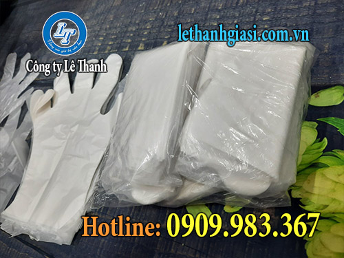 giá sỉ một bao găng tay nilon, găng tay dùng một lần găng tay nilon