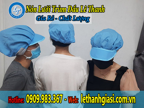 nón lưới rùm đầu công nhân gọn nhẹ, giá cả hợp lý nón lưới trùm đầu