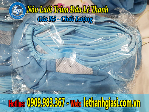 nón lưới rùm đầu công nhân gọn nhẹ, giá cả hợp lý nón lưới trùm đầu