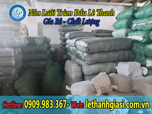 nón lưới rùm đầu công nhân gọn nhẹ, giá cả hợp lý nón lưới trùm đầu