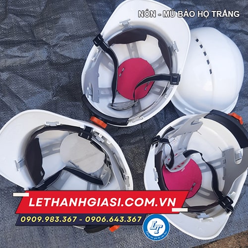 Bán mũ bảo hộ trắng giá sỉ chính hãng Bán mũ bảo hộ trắng giá sỉ chính hãng