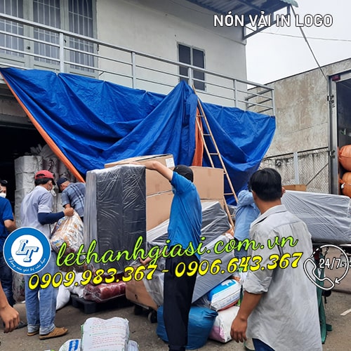 Đặt mua NÓN VẢI CÔNG NHÂN IN LOGO giá sỉ Đặt mua NÓN VẢI CÔNG NHÂN IN LOGO giá sỉ