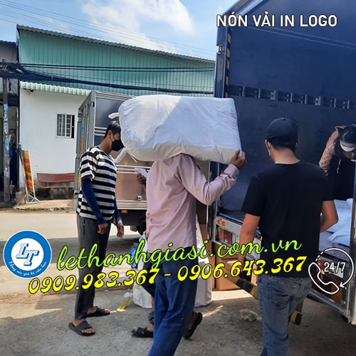Đặt mua NÓN VẢI CÔNG NHÂN IN LOGO giá sỉ Đặt mua NÓN VẢI CÔNG NHÂN IN LOGO giá sỉ