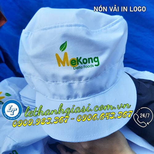 Đặt mua NÓN VẢI CÔNG NHÂN IN LOGO giá sỉ Đặt mua NÓN VẢI CÔNG NHÂN IN LOGO giá sỉ
