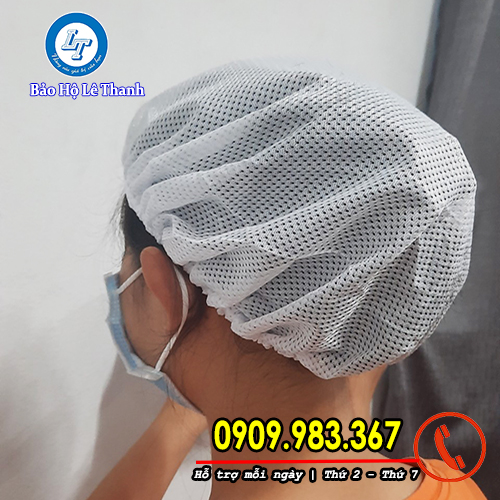 nón lưới công nhân - đường may tinh tế tại lê thanh nón công nhân