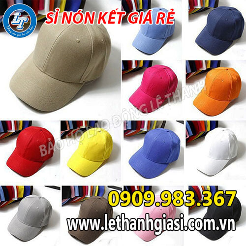 Nón lưỡi trai nhiều màu Nón lưỡi trai nhiều màu