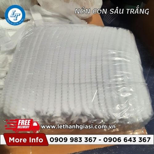 bỏ mối giá rẻ nón con sâu trắng bo chun tận xưởng 3 bỏ mối giá rẻ nón con sâu trắng bo chun tận xưởng 3