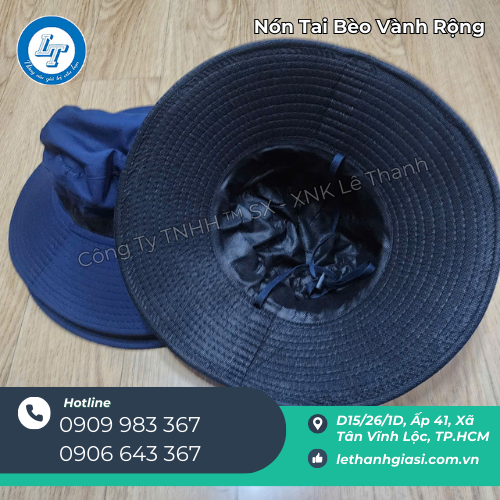 nón tai bèo vành rộng giá sỉ cho đại lý có tem phản quang 3 nón tai bèo vành rộng giá sỉ cho đại lý có tem phản quang 3