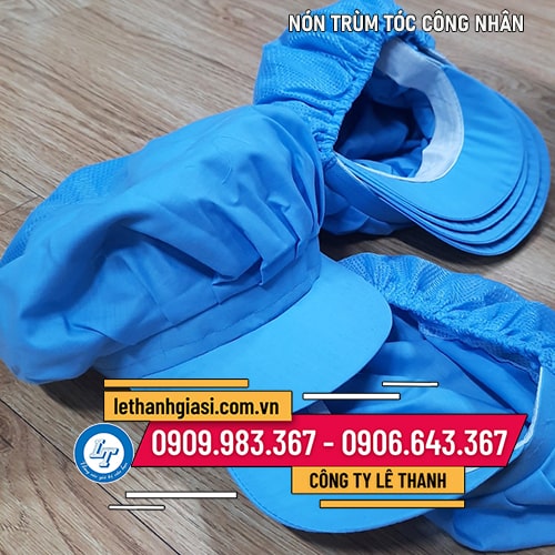 NÓN LƯỚI BAO TÓC công nhân màu xanh NÓN LƯỚI BAO TÓC công nhân màu xanh