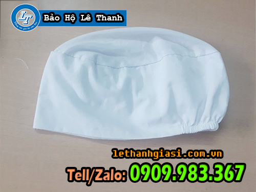 nón trùm đầu y tế gọn gàng khi làm việc mũ y tế