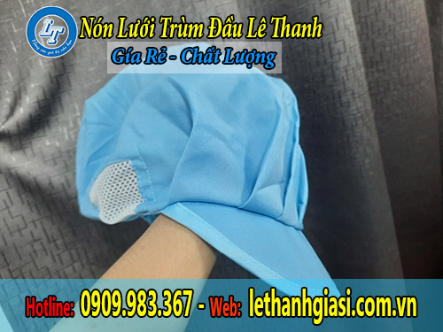 nón lưới rùm đầu công nhân gọn nhẹ, giá cả hợp lý nón lưới trùm đầu