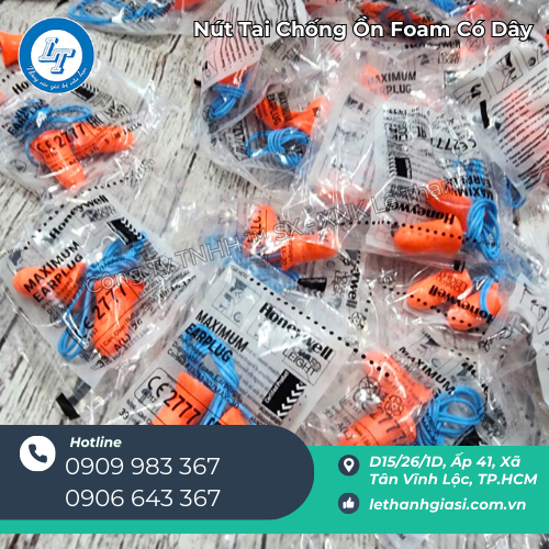 nút tai chống ồn foam có dây giá sỉ giá rẻ giao nhanh HCM 2 nút tai chống ồn foam có dây giá sỉ giá rẻ giao nhanh HCM 2