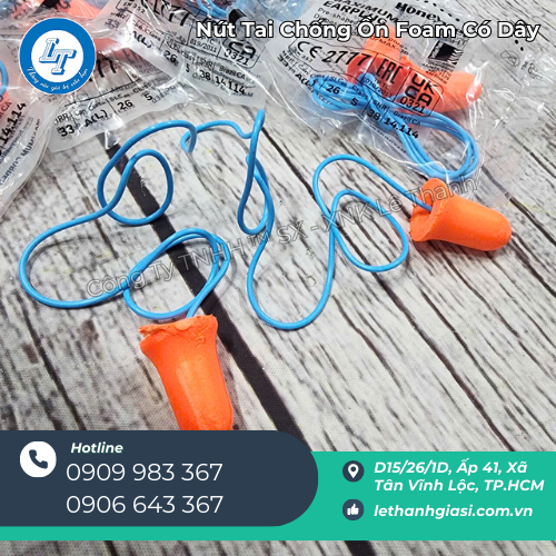 nút tai chống ồn foam có dây giá sỉ giá rẻ giao nhanh HCM 4 nút tai chống ồn foam có dây giá sỉ giá rẻ giao nhanh HCM 4