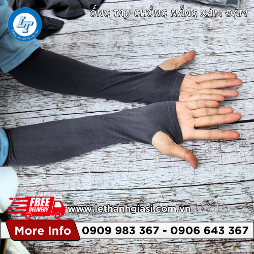 công ty bỏ sỉ ống bao tay chống nắng xám đậm 3 công ty bỏ sỉ ống bao tay chống nắng xám đậm 3