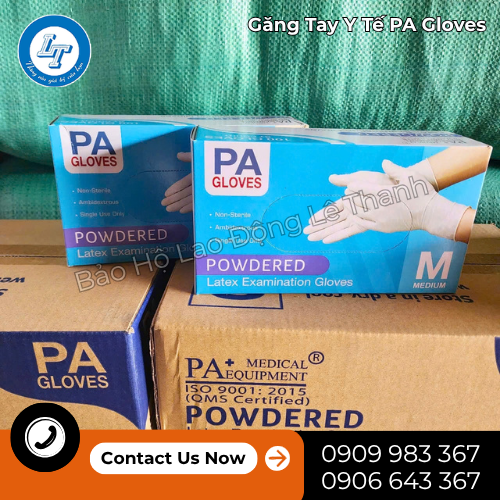 găng tay y tế PA size M giá rẻ, nguồn hàng ổn định 3 găng tay y tế PA size M giá rẻ, nguồn hàng ổn định 3
