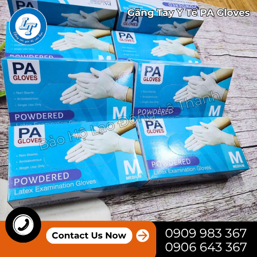 găng tay y tế PA size M giá rẻ, nguồn hàng ổn định 5 găng tay y tế PA size M giá rẻ, nguồn hàng ổn định 5
