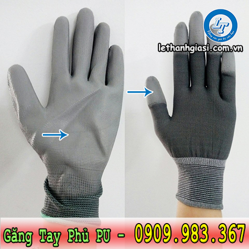 địa chỉ tư vấn, báo giá găng tay phủ pu ở đâu tốt nhất phủ pu