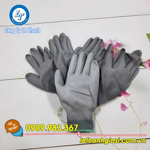 Găng tay phủ pu – an toàn trong môi trường điện nhiệt gt phủ pu