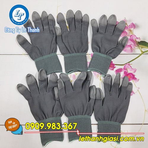 Găng tay phủ pu – an toàn trong môi trường điện nhiệt gt phủ pu
