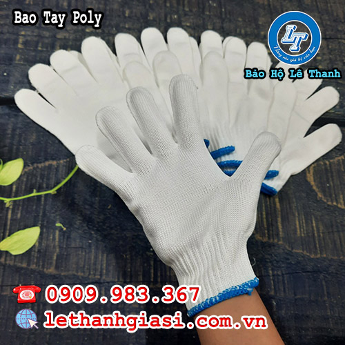 găng tay len đen trắng tại lê thanh freeship, miễn phí đổi trả len poly