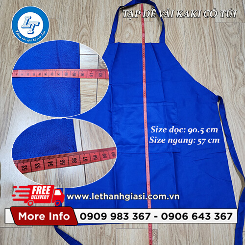 tạp dề bảo hộ vải kaki có túi giá sỉ rẻ 3 tạp dề bảo hộ vải kaki có túi giá sỉ rẻ 3