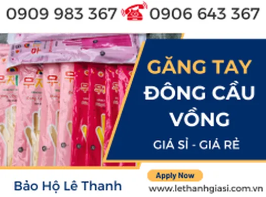 GĂNG TAY CAO SU NẾP NHĂN ĐÔNG CẦU VỒNG giá rẻ màu kem, hồng