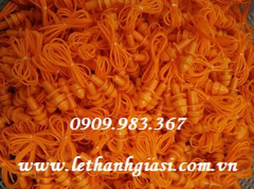 GIÁ RẺ NÚT BỊT TAI CHỐNG ỒN MÀU CAM VỚI GIÁ CHỈ 1000 ĐỒNG