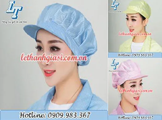 NHÀ CUNG CẤP MŨ CHỐNG TĨNH ĐIỆN PHÒNG SẠCH CHẤT LƯỢNG - GIÁ TỐT