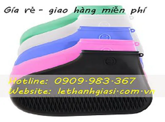 MUA ỦNG BỌC GIÀY ĐI MƯA SILICONE ĐẾ CHỐNG TRƠN TRƯỢT, ĐÀN HỒI TỐT