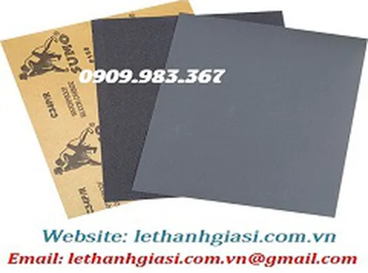 GIẤY NHÁM TỜ ĐÁNH BÓNG KIM LOẠI