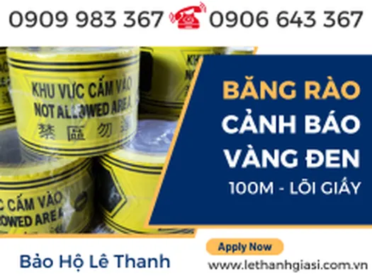 CUỘN RÀO - BĂNG RÀO CẢNH BÁO CHẮN CÔNG TRÌNH GIÁ SỈ