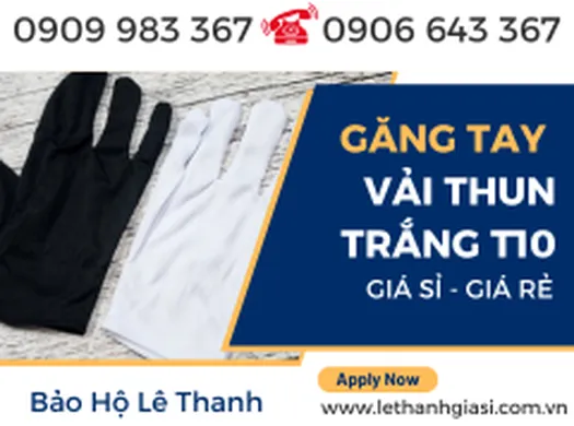 Nhận may GĂNG TAY VẢI THUN T10 giá sỉ
