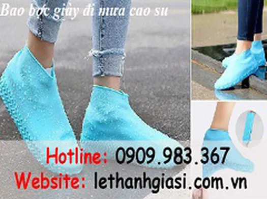 GIÁ CẢ BỌC GIÀY ĐI MƯA CAO SU CO GIÃN TẠI NƠI CUNG CẤP