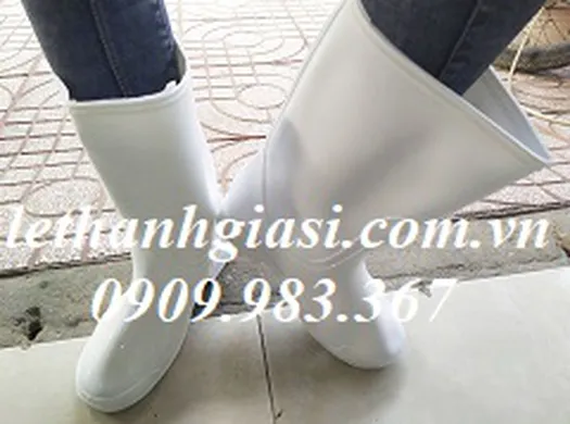 MUA ỦNG BẢO HỘ CAO SU MÀU TRẮNG GIÁ SỈ Ở ĐÂU?