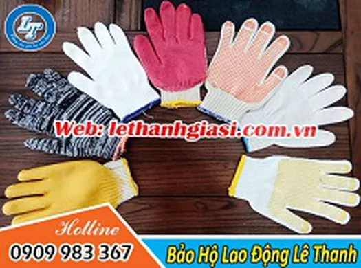 CÁC LOẠI GĂNG TAY LEN BẢO HỘ LAO ĐỘNG GIÁ SỈ RẺ TPHCM