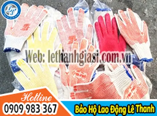 CUNG CẤP GĂNG TAY LEN PHỦ HẠT NHỰA GIÁ SỈ TỐT NHẤT HCM