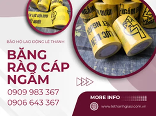 BĂNG RÀO CẢNH BÁO CÁP NGẦM dạng cuộn lấy sỉ giá rẻ