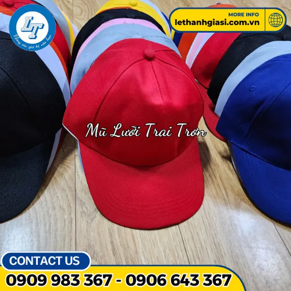 MŨ LƯỠI TRAI TRƠN 
