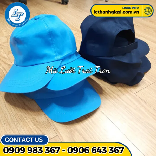 MŨ LƯỠI TRAI TRƠN 