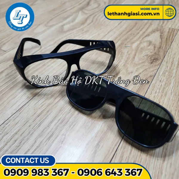 KÍNH BẢO HỘ DKT TRẮNG ĐEN