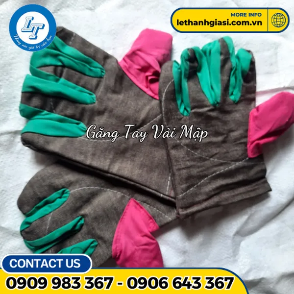 Bao Tay Vải Mập Kaki