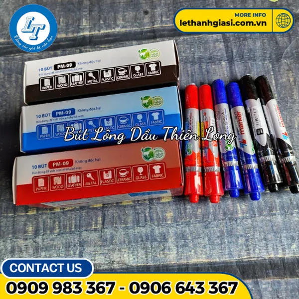 Bút Lông Dầu Thiên Long