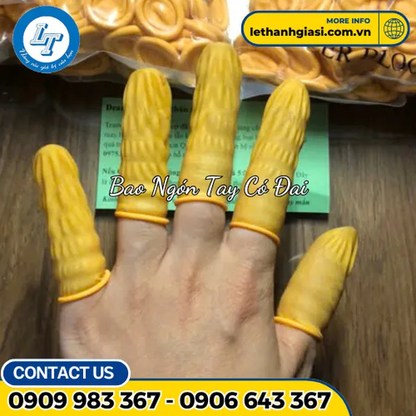 Bao Ngón Tay Vàng Có Đai