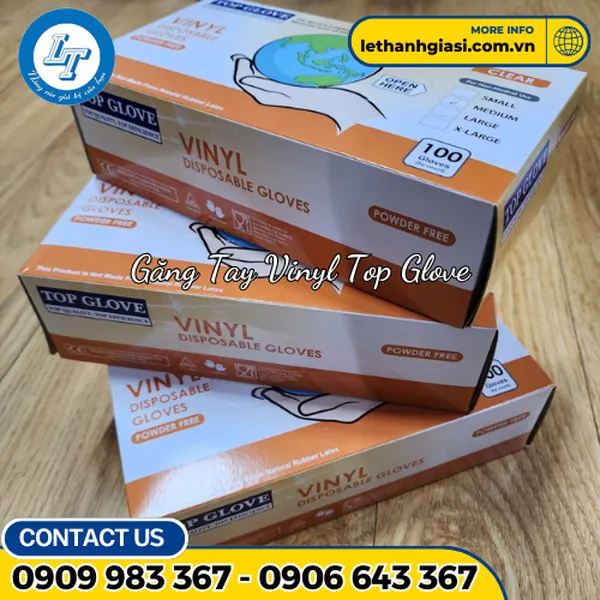 GĂNG TAY VINYL TOP GLOVE