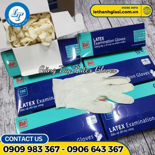 GĂNG TAY Y TẾ LATEX GLOVES