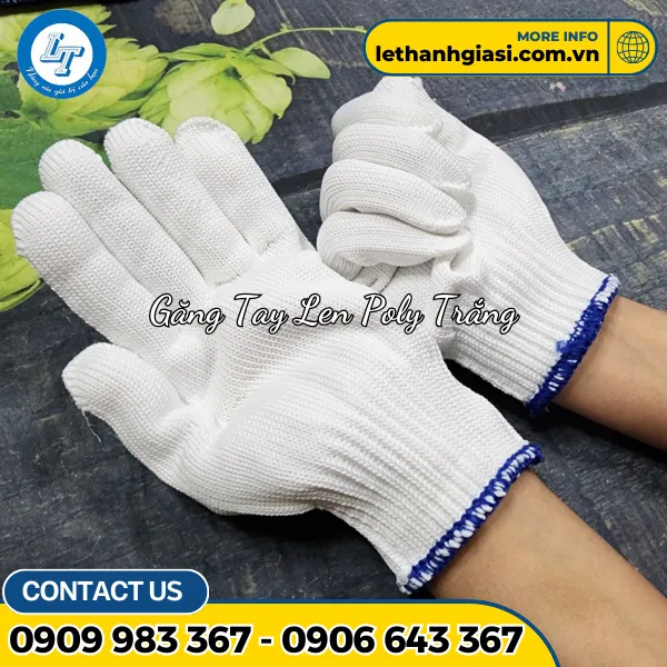 BAO TAY LEN SỢI POLY 
