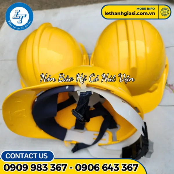 Nón Bảo Hộ Nút Vặn
